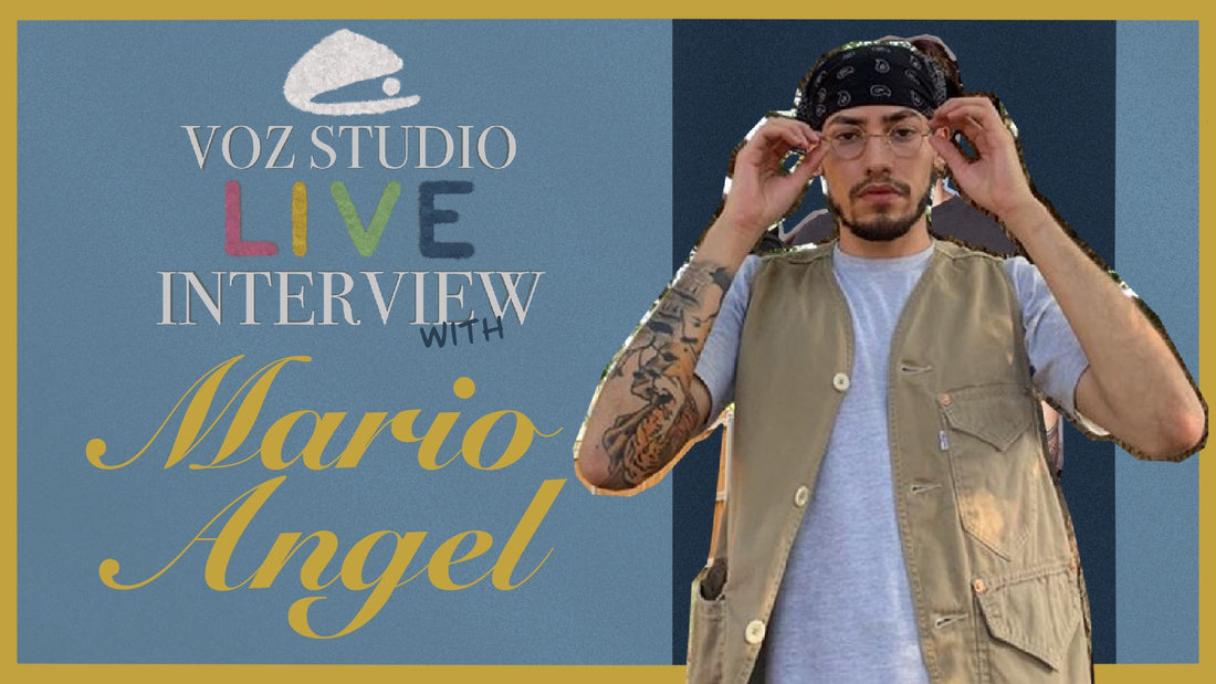 VOZ Studio Live Interview with Mario Angel