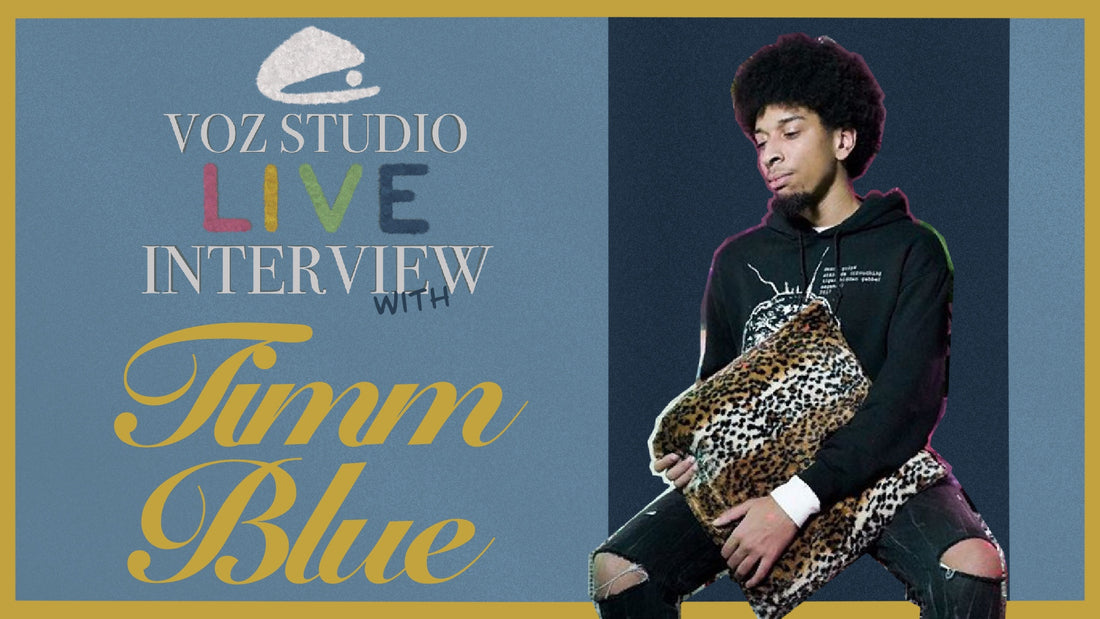 VOZ Studio Live Interview with Timm Blue