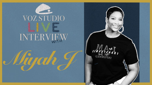 VOZ Studio Live Interview with Miyah J.