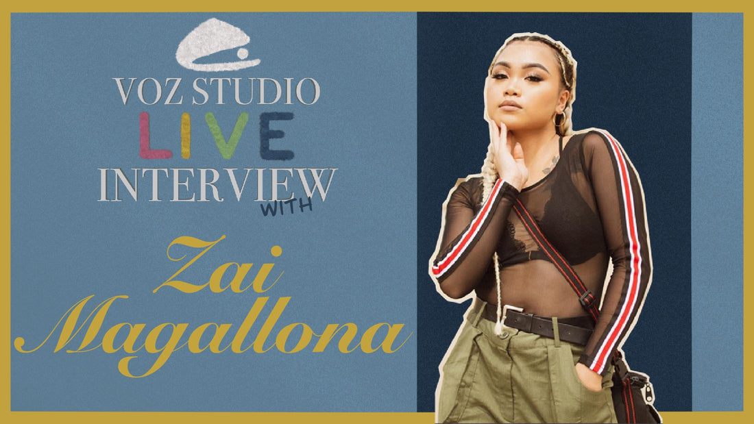 VOZ Studio Live Interview with Zai Magallona